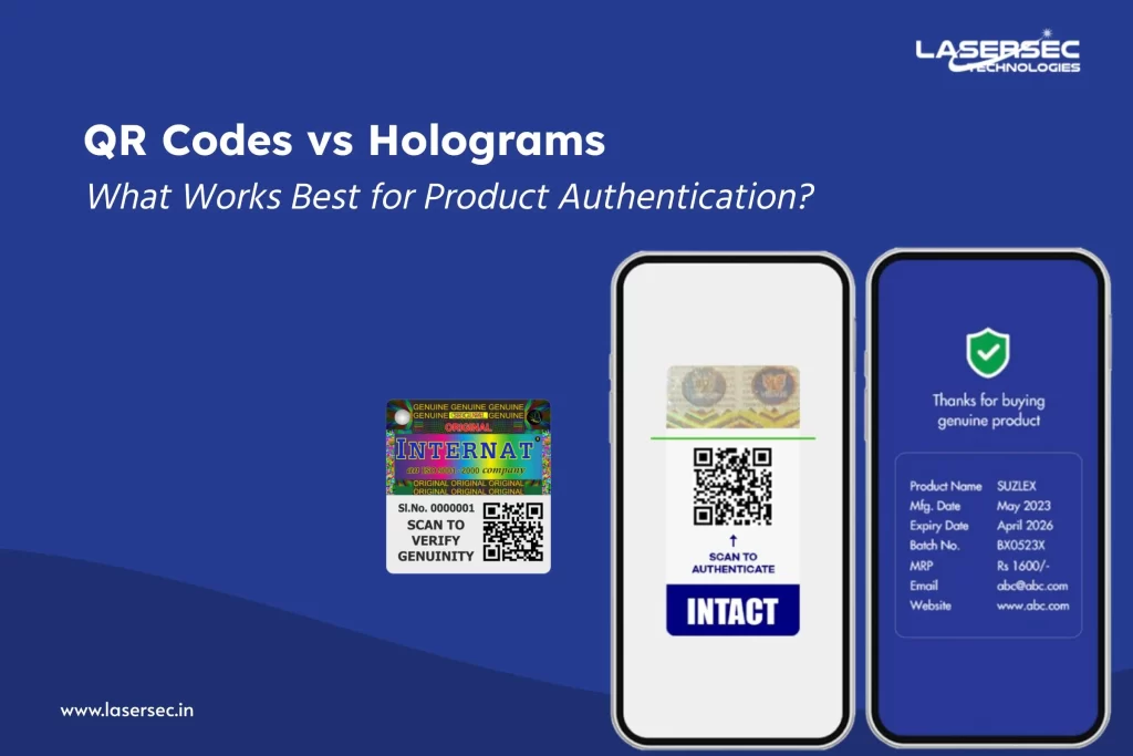 QR Codes vs Holograms: What Works Best for Product Authentication?
