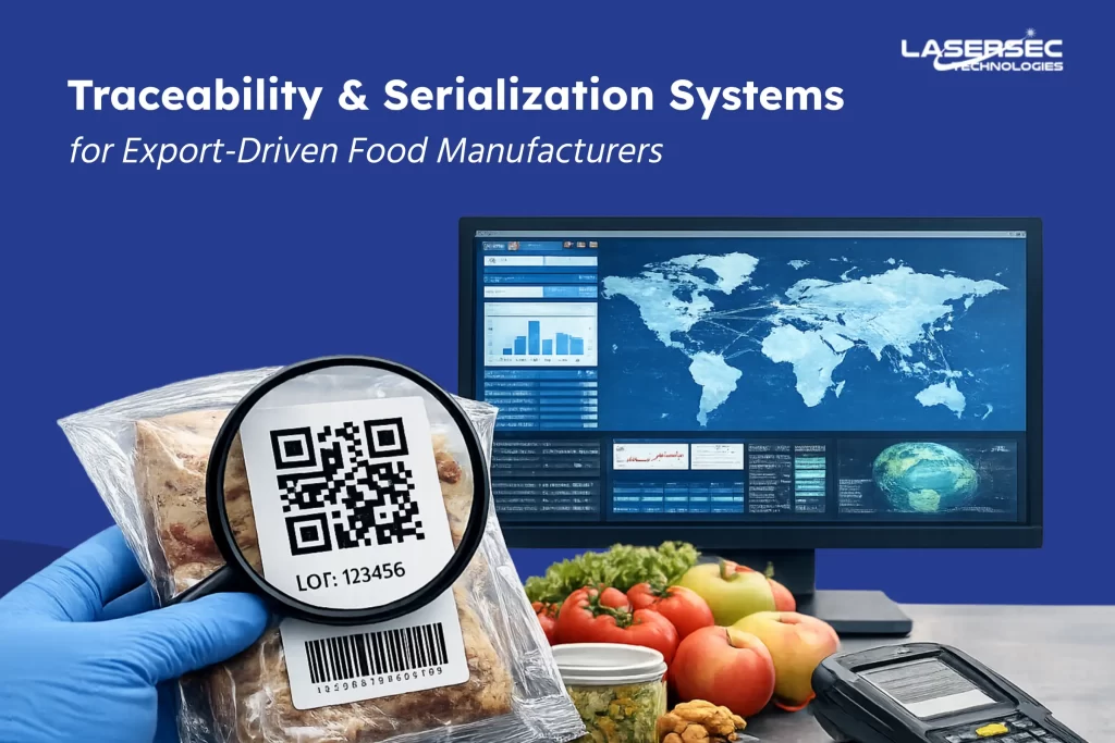 Food authentication technology preventing fake imports and parallel trade in global supply chains