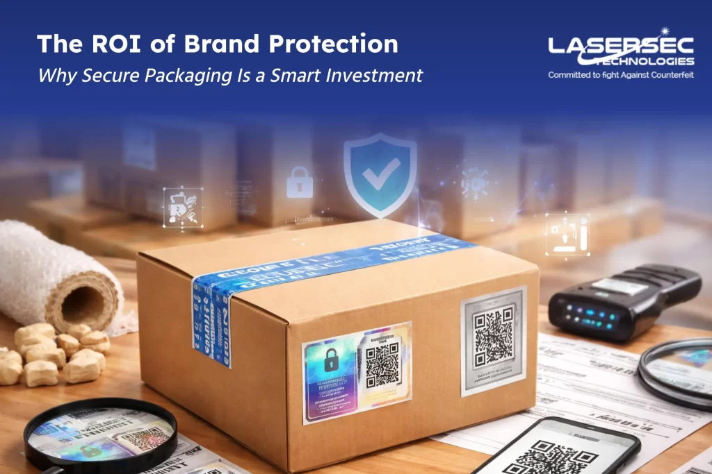 ROI of secure packaging showing cost savings and brand protection