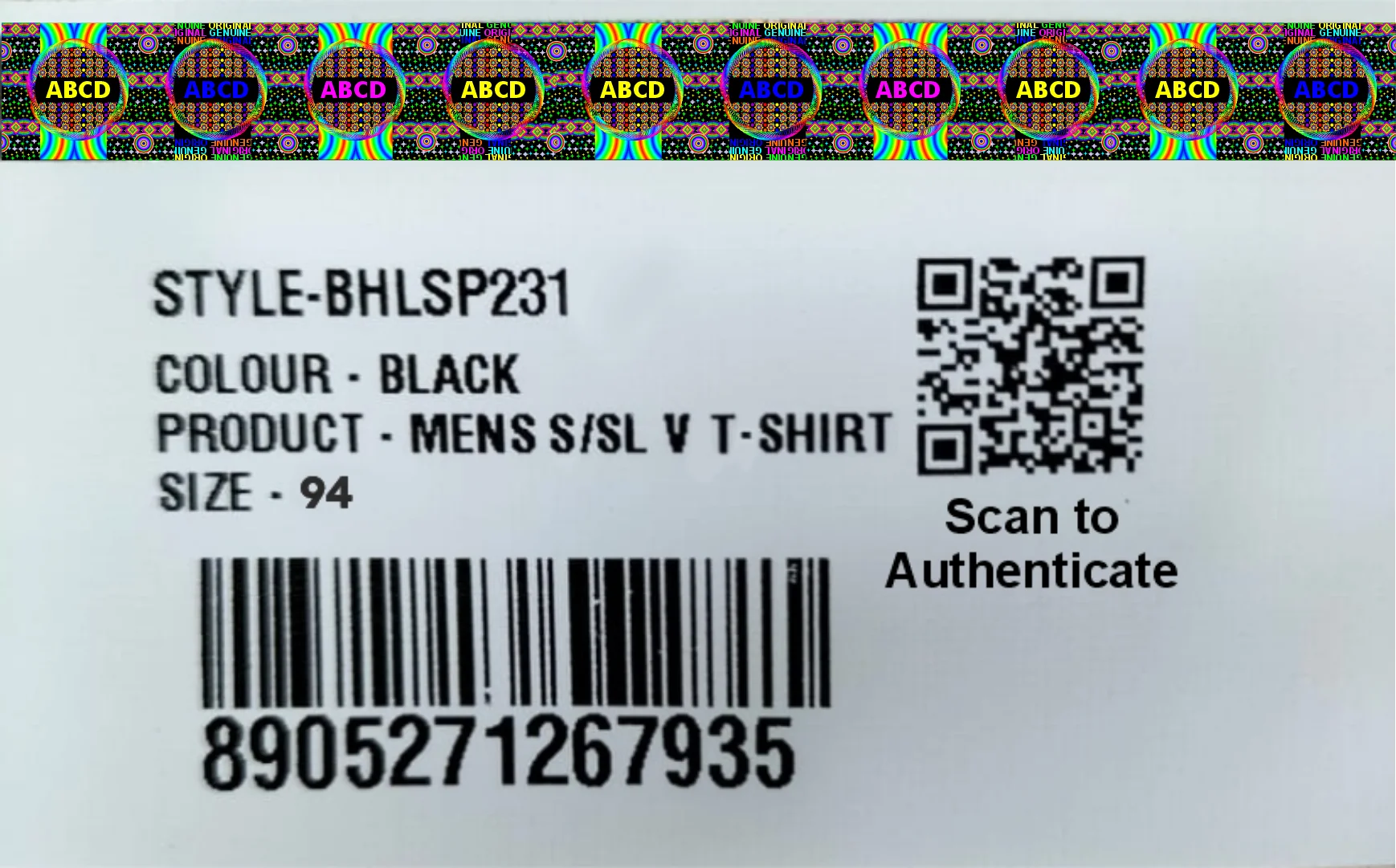 Polyester Fabric Tag