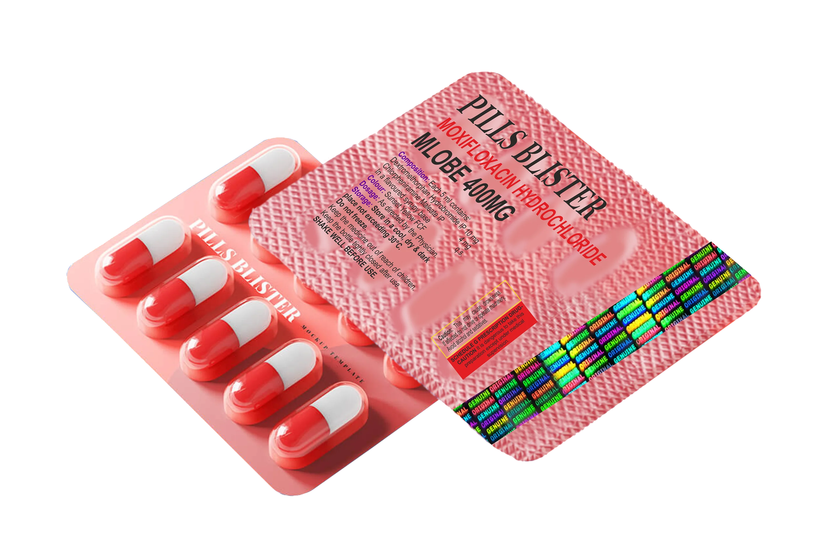 Holographic Blister Foil