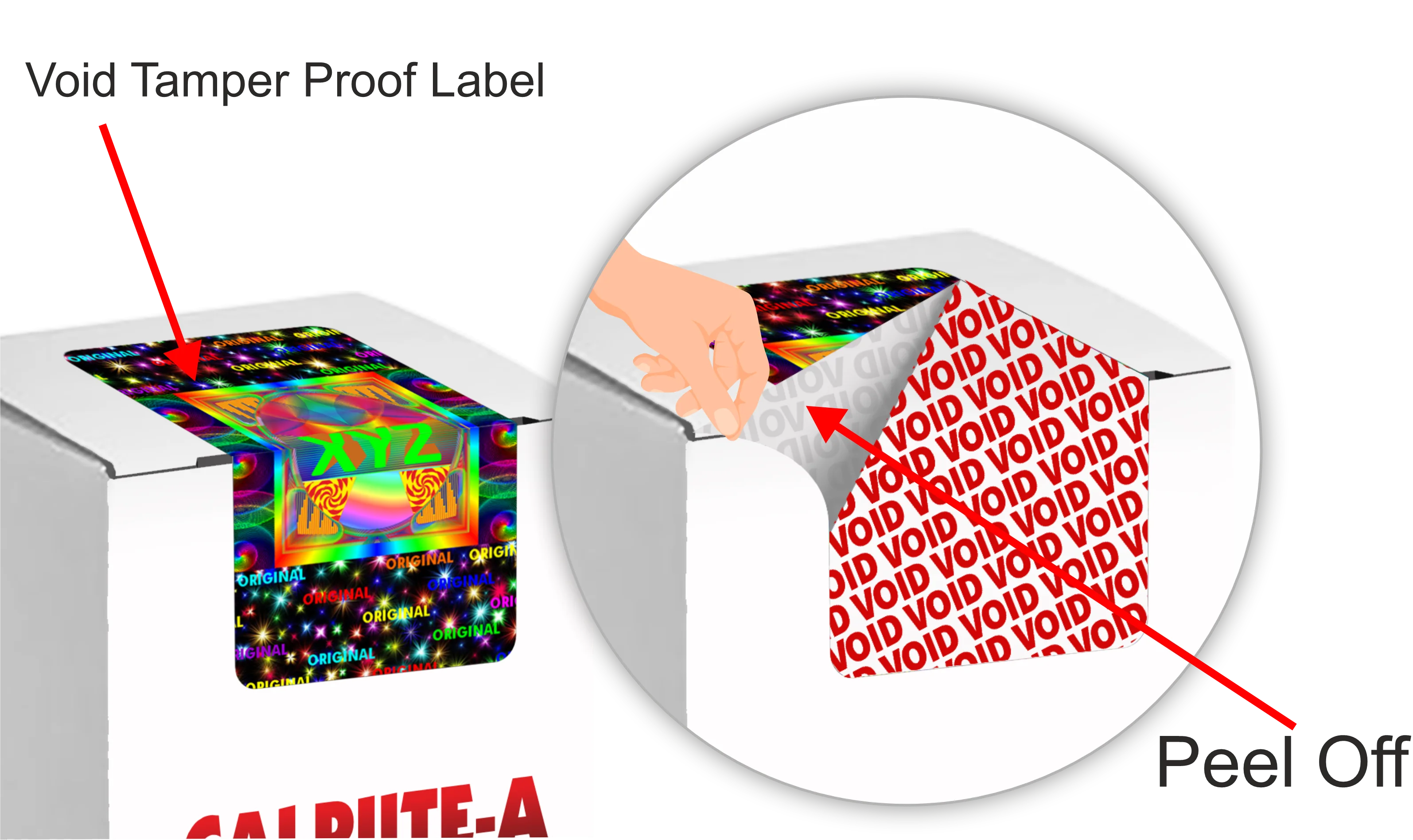 Void and Tamper Proof Label